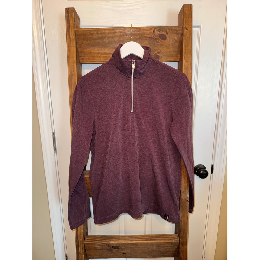 Banana Republic Burgundy Zip Up Sweater Men’s small